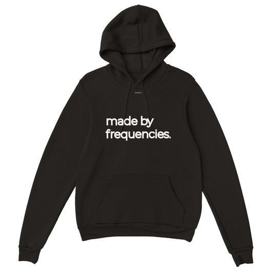 "Made by Frequencies" Classic Hoodie Unisex Black