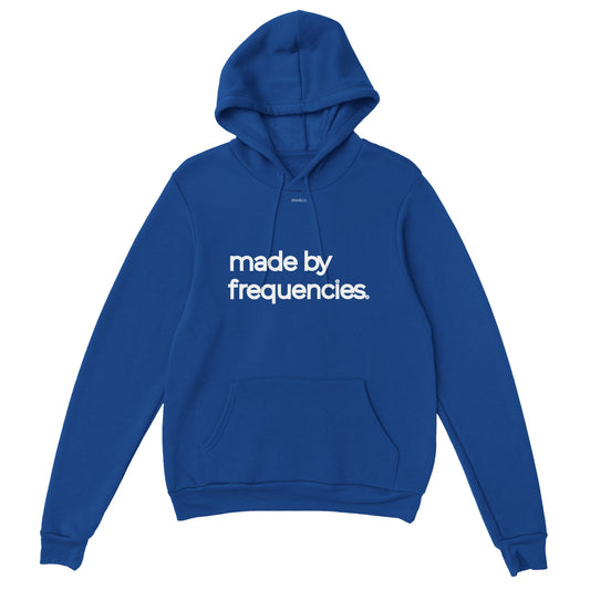 "Made by Frequencies" - Classic Hoodie Unisex Blue